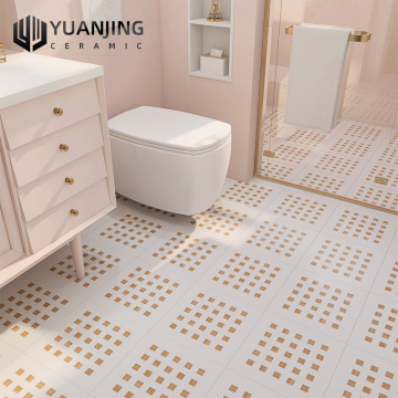 Foshan 300x300mm Flower Pattern Porcelain Ceramic Tiles - Ideal for Patio, Kitchen, and Bedroom Flooring Decor with a Matte Finish
