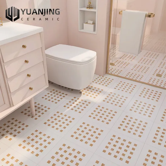 Foshan 300x300mm Flower Pattern Porcelain Ceramic Tiles - Ideal for Patio, Kitchen, and Bedroom Flooring Decor with a Matte Finish