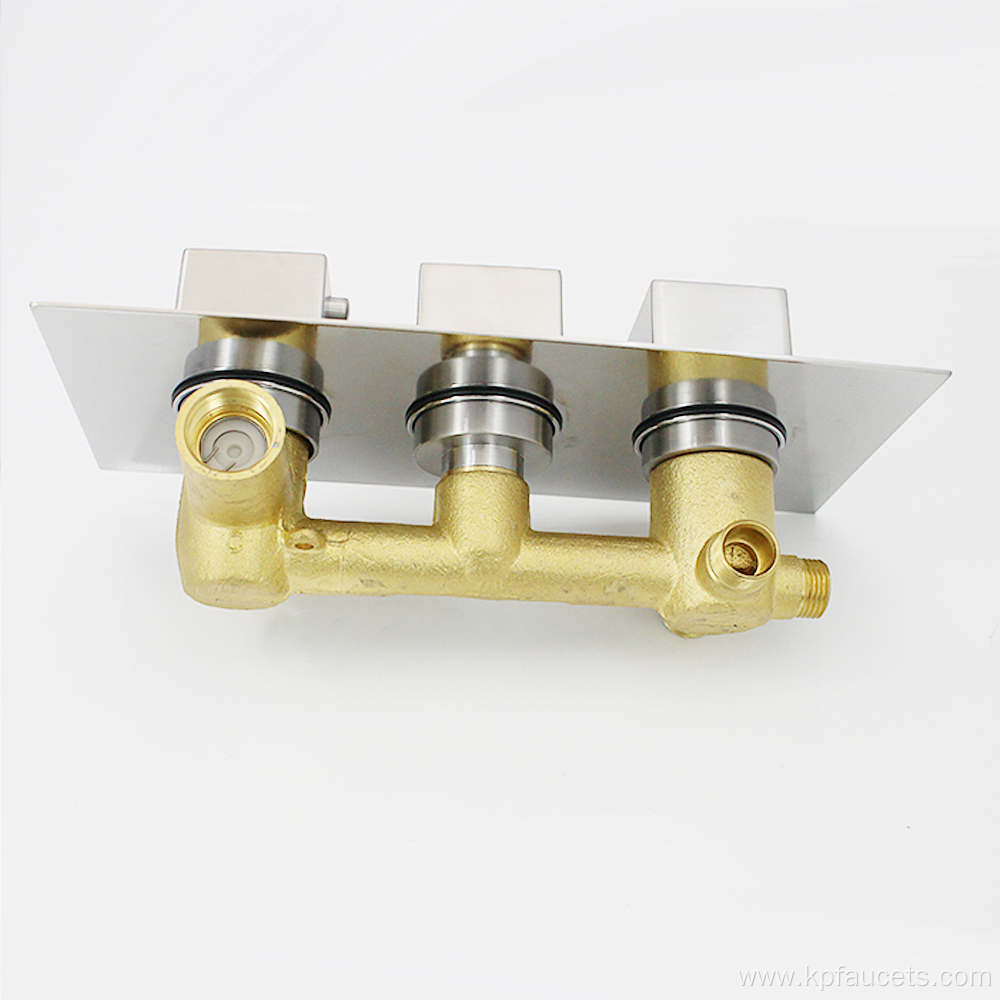 High Performance New Style Brushed Nickel In-wall Faucet