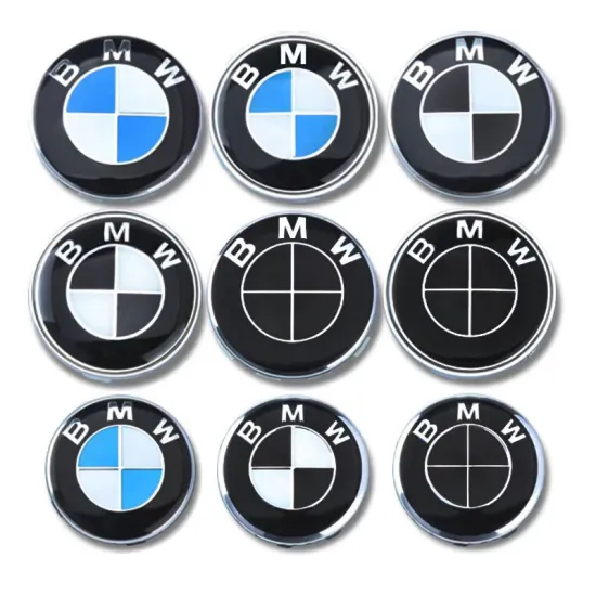 Wheel Covers for BMW E36 E39 E46 E60 E90 E90 F01 F10 F30 E93 G01 G20 G21 G30 G11 F15 X6 X5 X3 (56mm 68MM)