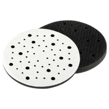 5 Inch 125MM 44 Holes Thick 10mm Soft Cushion Dust-Free Pad with Hook and Loop for Sander