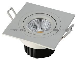 Plafoniera quadrato 6W