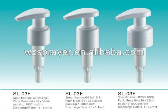 SL-03F,left right lotion pump