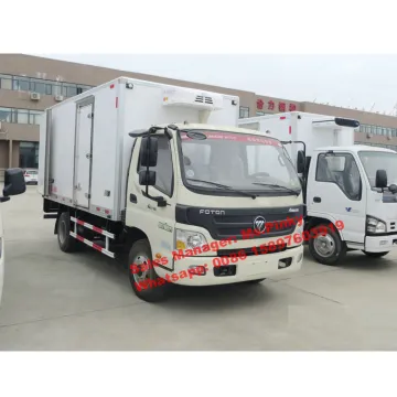 FOTON Aumark Freezer Box Truck 3Tons -8Tons Refrigerator Van Vehicle for meat fish transportation