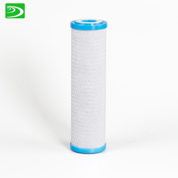 New desgin CTOF10-Y-010 NINGBO Eastcooler CE & NSF Certified home CTO block carbon filter cartridge with coconut shell