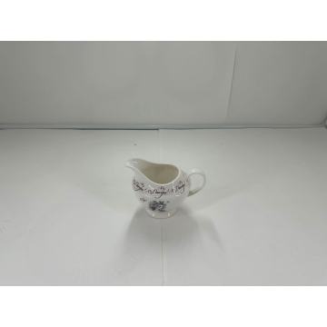 Ceramic sugar jar pink