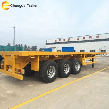 Peralatan trailer flatbed 45ft