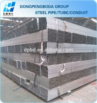 60*40*1.2 pre galvanized gi rectangle pipe