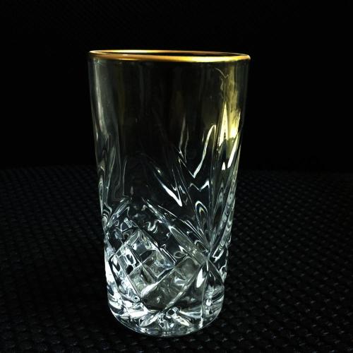 Cut Double Old Fashioned Rocks Glass