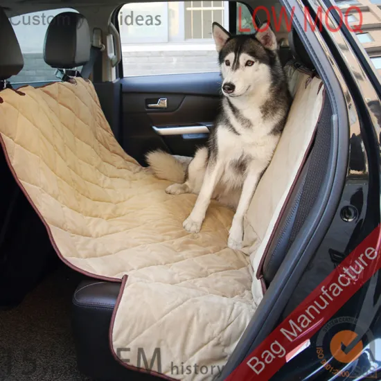 Waterproof quilting seam short floss best pet seat covers for general auto rear seat