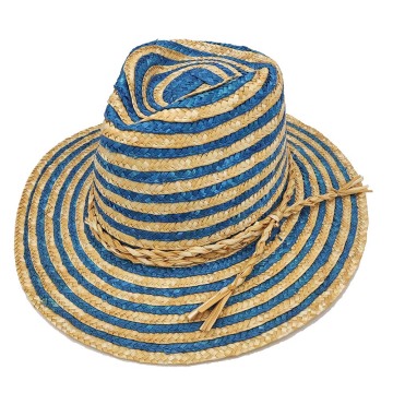 SS24 Новая британская пшеничная соломенная ковбойская шляпа
