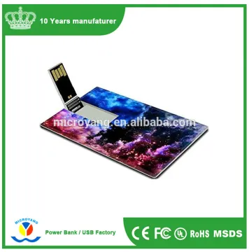 promotional custom usb business credit card USB flash drive with free sample