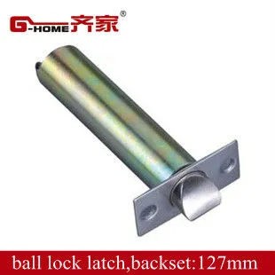 cylindrical lock latch MW570-127BK with stainless steel latch