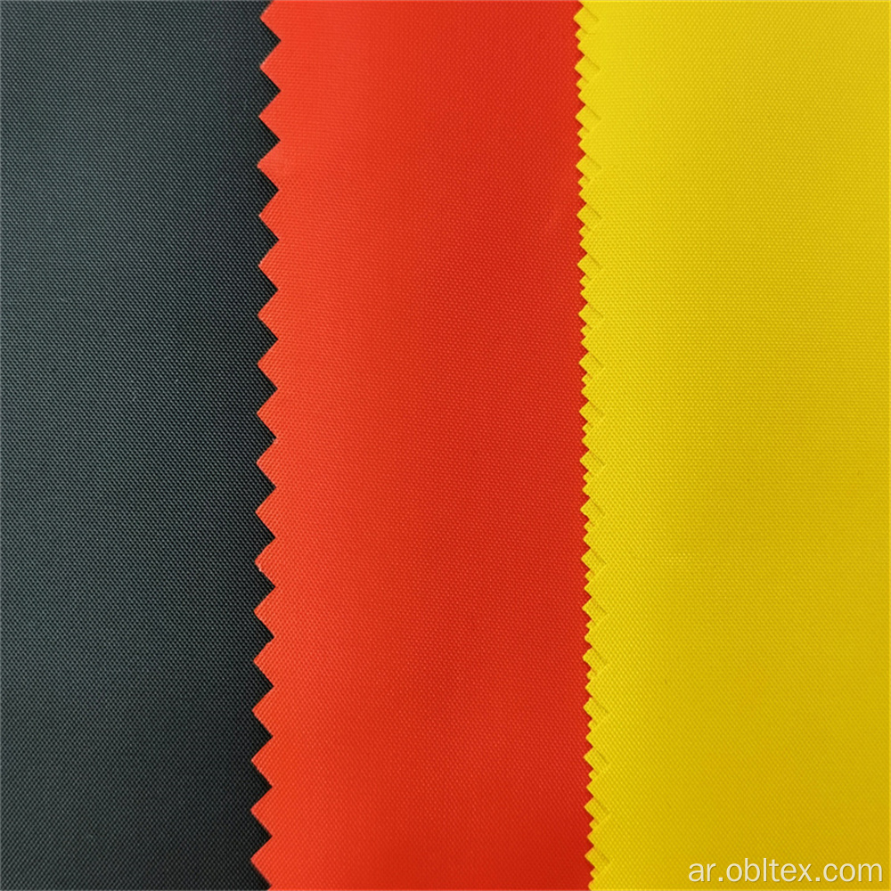 OBL21-029 Polyester Taffeta 190t PVC Coating for Raincoat