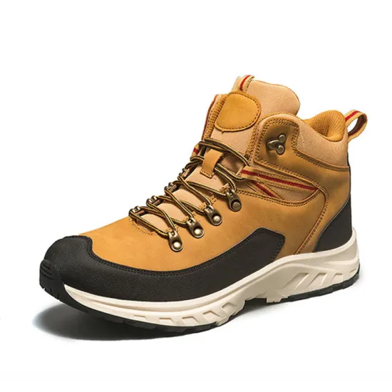 Steel Toe Welding Safety Shoes - Leather Work Boots for Men