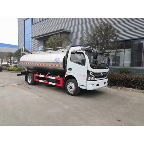 Dongfeng 4x2 small fresh milk tank truck