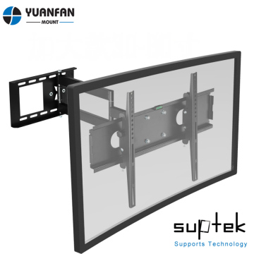 Stylish Articulating Arm Vesa 400X400mm 180 Degrees LCD Mount For 23"-47"