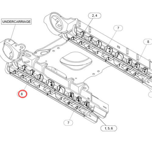 GUARD TRACK 395F 589-7858