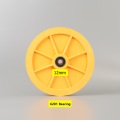 59314831 Polea tensora amarilla de 200 mm para gobernadores GBP