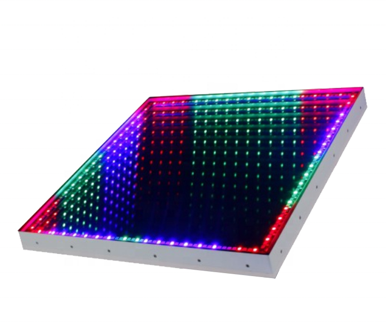 LED -scenbelysning Färg 3D Infinity LED Dance Floor