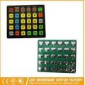 custom 3M adhesive label control membrane panel switch