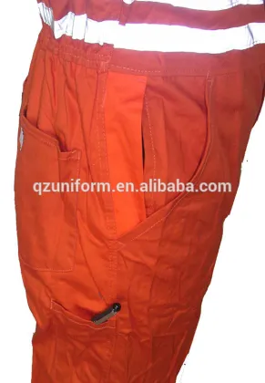 Customized Reflective Tape Safety Overall Workwear Coverall