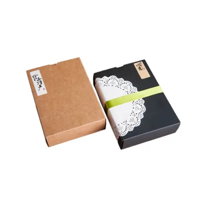 Bakery Dessert Packaging: Mooncake, Biscuits, Donuts Paperboard Drawer Boxes