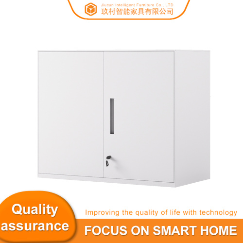 Двух'ярусная шафа з адкрытымі дзвярыма, усталяваная зверху