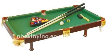 Meja biliard kayu mini