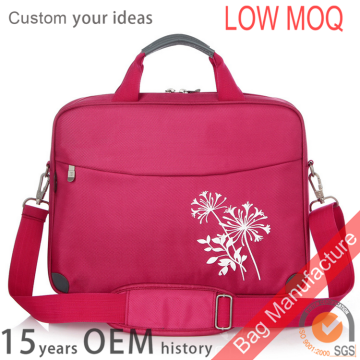 Elegant jacquard weave hard case laptop bag for 14 inch standard