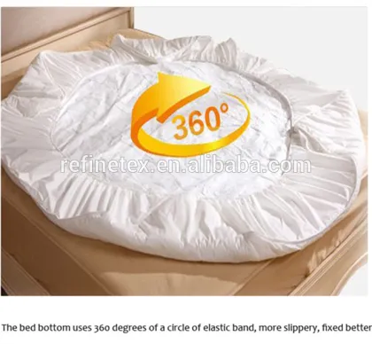 Hospital waterproof mattress protector,quilted mattress protector