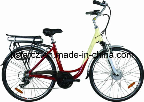 Inner 8speed, 36V 250W. LCD Display Rear Carrier Battery Electric Bicycle with En15194