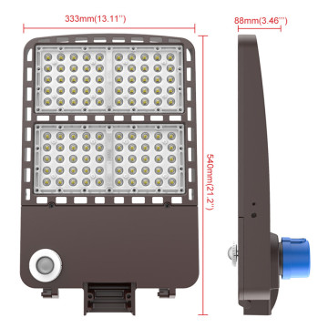 موقع خارجي شارع ضوء 300W ضوء الطريق