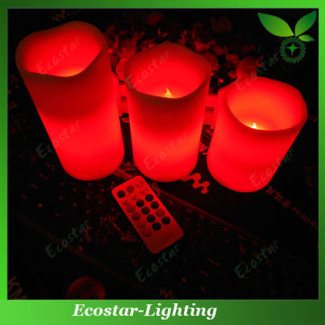 Wedding Decoration LED Flameless Candles with Remote Controller