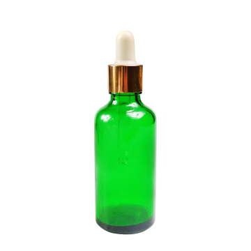 50ml Green Bottle with Dropper for Essential Oils