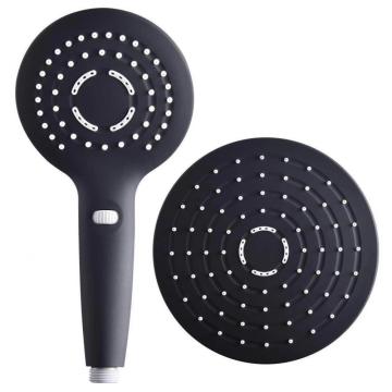 Black abs plastic mist hand shower