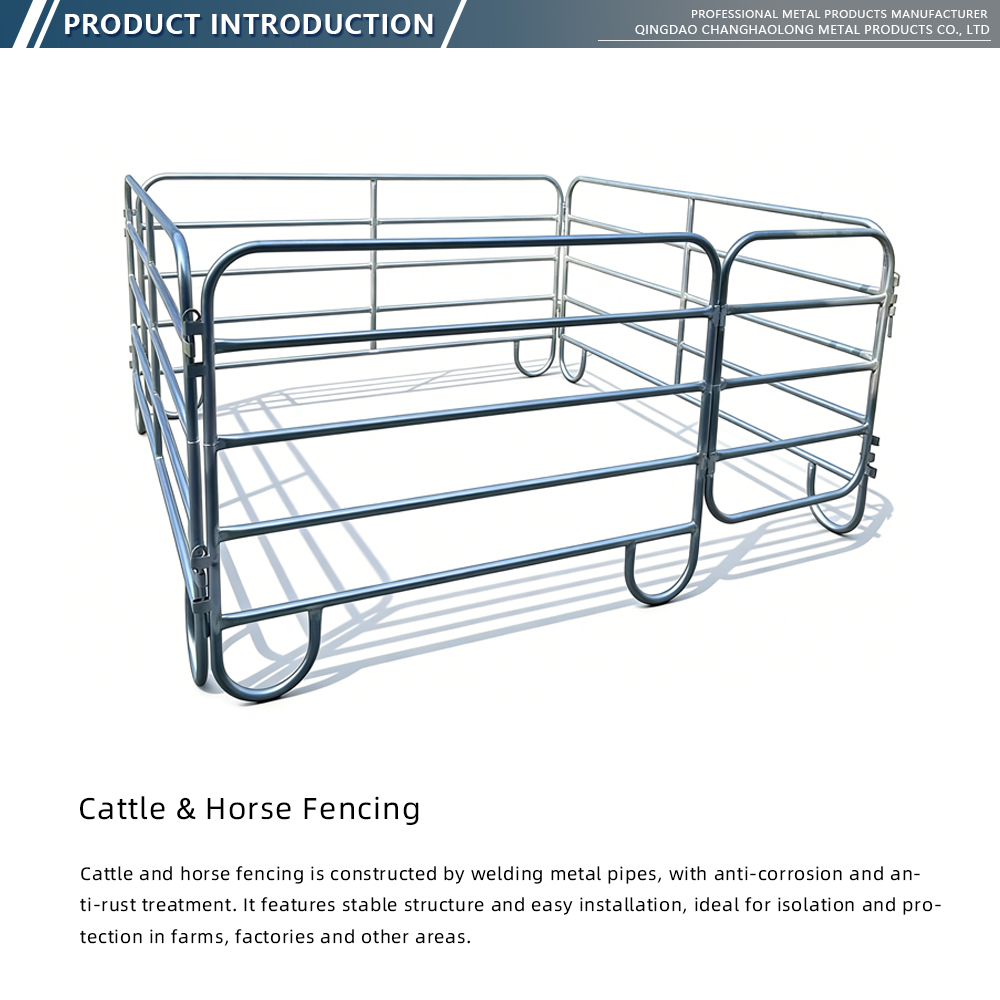 Hot-Dip Galvanized Steel Livestock Fence Panel x