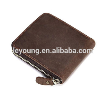 2016 New Fashion Custom Leather Men's Money Wallet Case