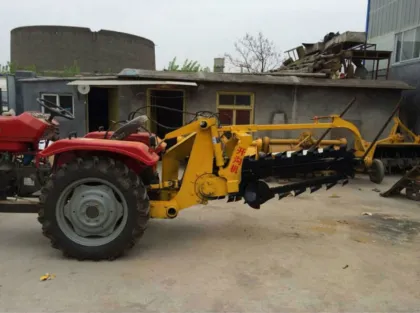 China-Made Construction Equipment: Trencher Machines