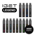 IGET Legend Vape Disposable Cherry Pomecranate Flavor
