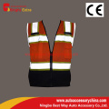 High Visibility Orange Safety Vest