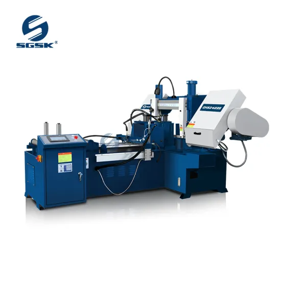CNC Rotary Band Saw Machine GHSZ4228 for Metal Cutting