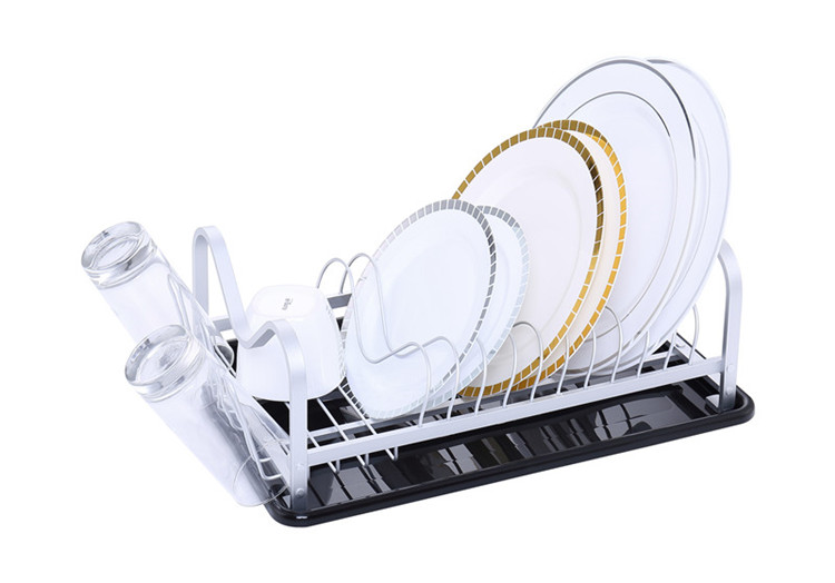 Compact Dish Drainer for Kitchen Counter