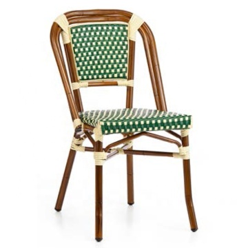 High-Quality Custom French Style Stackable Rattan Garden Chairs