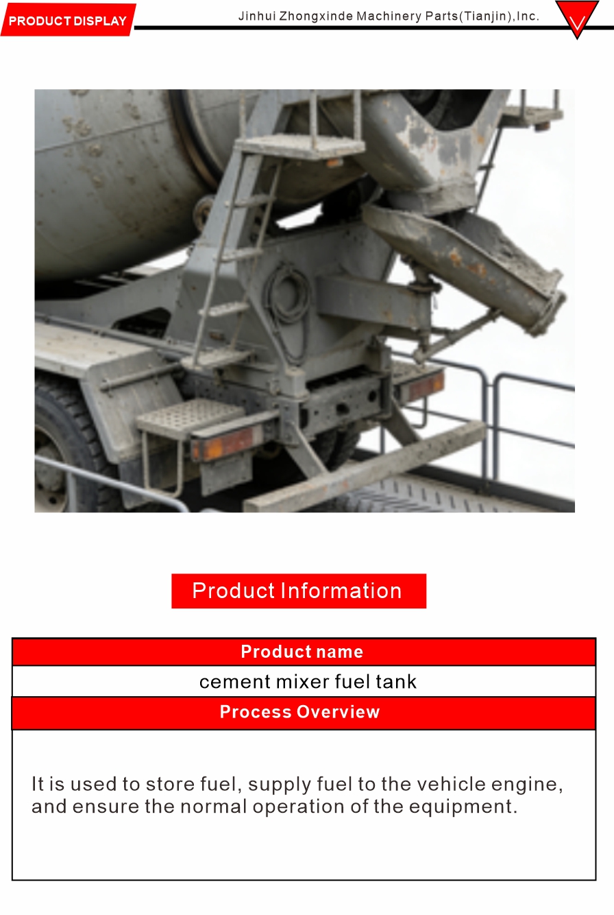 Walkway Platform for Mixer Truck