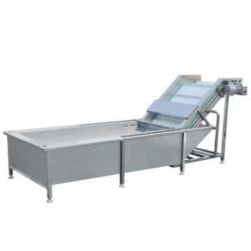 Automatic Water Saving Air Bubble Fish/Shrimp Cleaning Machine - Seafood Washing Machine