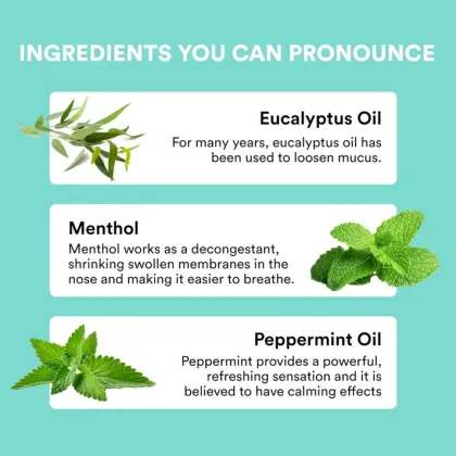 Private Brand Quick Relief Clears Stuffy Nose Breathe Easy Refreshing Essential Oils Aromatic Menthol Nasal Inhaler Sticks