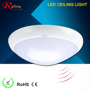 16W 1300 lumen IP44 motion sensor led suspended ceiling light