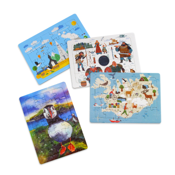 Puzzle di design del logo personalizzato: opzioni all'ingrosso per adulti e bambini con stampa CMYK