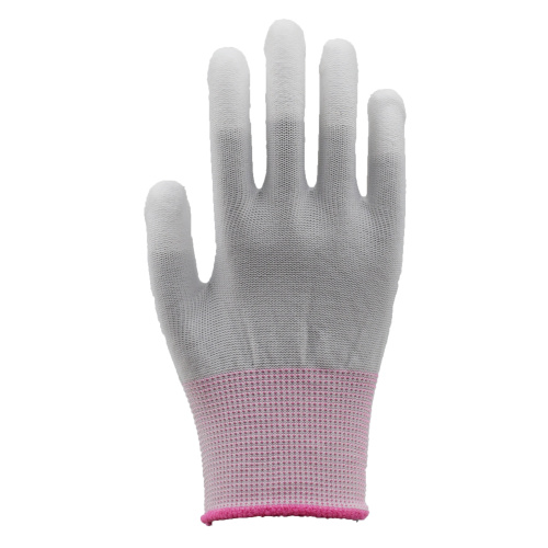 Carbon Fiber PU Coated Finger Gloves